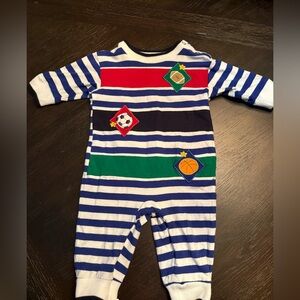 FLORENCE EISEMAN Striped Shortall sports basketball boys size 3 months